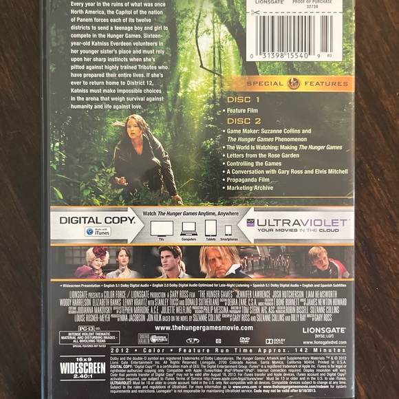 Hunger games dvd - Picture 4 of 6